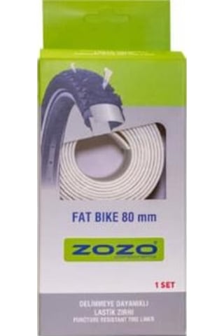 20*4.0 Fat Bike Elektrikli Bisiklet Lastik Zırhı zozo ( Rks Küba Skyjet Volta - Patlamaya Son ) Beyaz