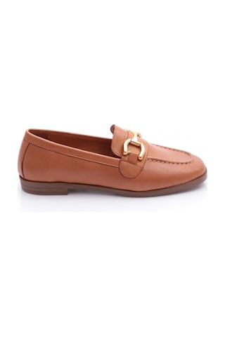 Dgn 02 Kadi Loafer Ayakkabi Taba
