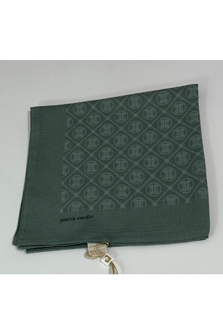 Pierre Cardin Elegans Monogram Eşarp - 1090750 -951 Nefti Yeşil Nefti Yeşil