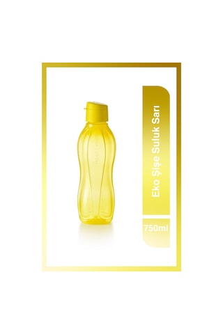 Tupperware Eko Şişe Suluk 750 ml Sarı