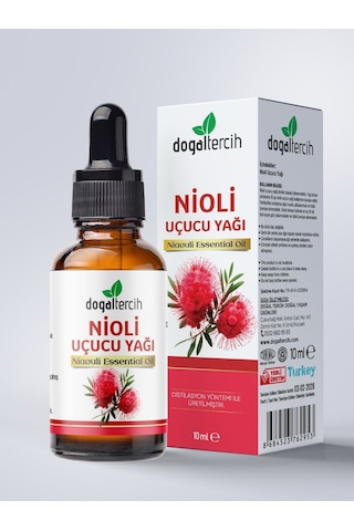 Doğal Tercih Nioli Uçucu Yağı 10 Ml %100 Saf Ve Doğal Niaouli
