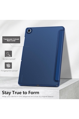 Samsung Uyumlu Galaxy Tab A11 8.7inç Kılıf Pu Deri Smart Standlı Case Uyku Modlu X133 X135 X135f