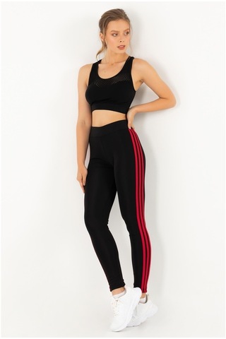 Miorre Doremi Active Sportive Üç Çizgili Tayt (487706606)