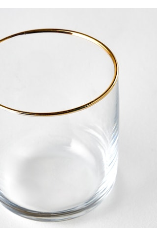 Bella Maison Premium Bardak 6'lı Gold 270 Cc Gold