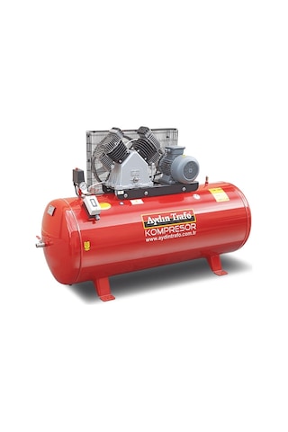 Aydın Trafo 21-530 5.5 Hp 8 Bar 530 LT Tek Kademeli Çift Pistonlu Kompresör