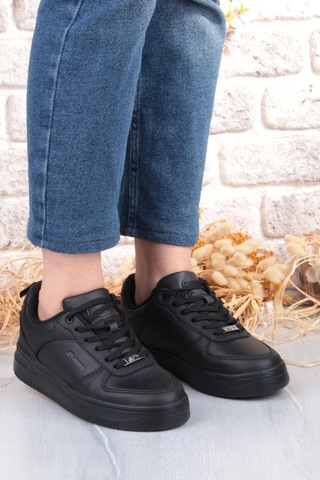 M.p 252 6049 Rahat Hafif Orijinal Ürün Kadın Sneaker Spor Ayakkabı Siyah