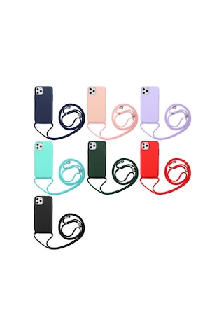 Apple Uyumlu iPhone 11 Pro Kılıf Zore Ropi Kapak Kırmızı