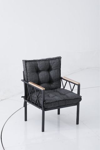 Ard & Garden Miray 3+1+1 Masalı Koltuk Takımı, Balkon Takımı,balkon Mobilyaları,çay Seti, Metal Kanepe, Masa Seti Antrasit