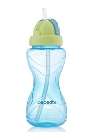 bebedor Sportif Pipetli Kapaklı Alıştırma Bardağı 8504M Çok Renkli