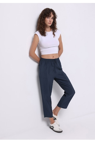 Colin's Colins Regular Fit Yüksel Bel Düz Paça Kadın Lacivert Pantolon Cl1074663 Q1.v1 Nav Lacivert