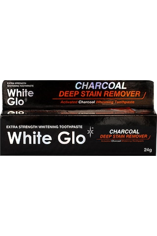 White Glo Deep Stain Remover Leke Giderici Aktif Kömürlü Diş Macunu 24 G