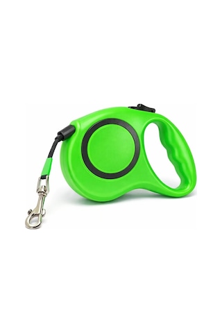 5 Metre Otomatik Geri Sarımlı Köpek Gezdirme Tasması, Dayanıklı Retractable Pet Leash, Ergonomik Kaymaz Tutma Sap