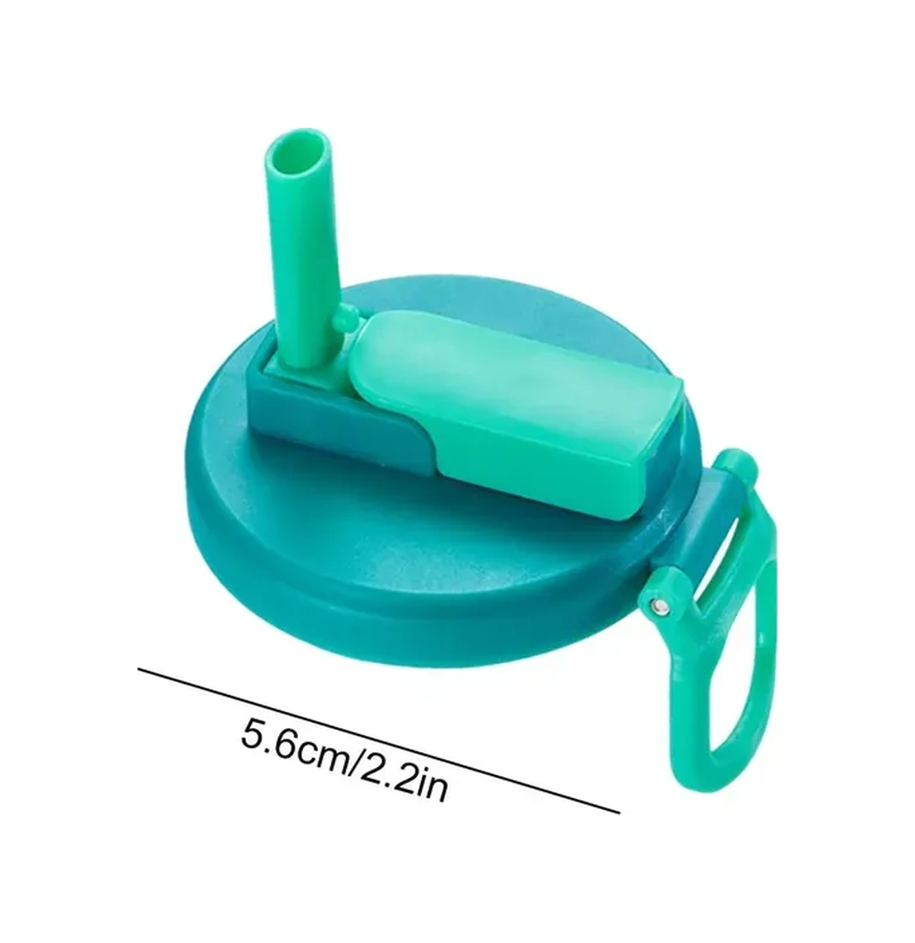 Konesam 5.6 Cm Çaplı Yeniden Kullanılabilir Silikon Kapak - Bardak, Fincan Ve Bardağa Uygun - Leakage Koruma Ve İçecek Tazeliği Sağlar - Mavi Mor Mavi - Yeşil