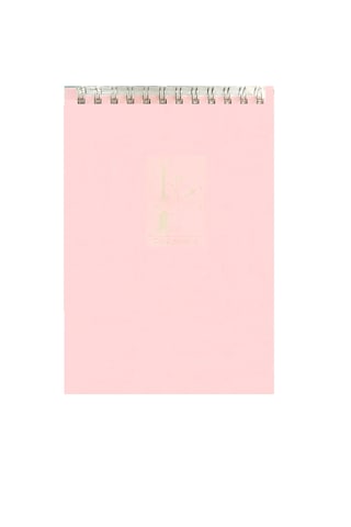 Özkan Myscala Pastel Pembe 17*24 Spiralli Düz Bloknot 100 Yap.