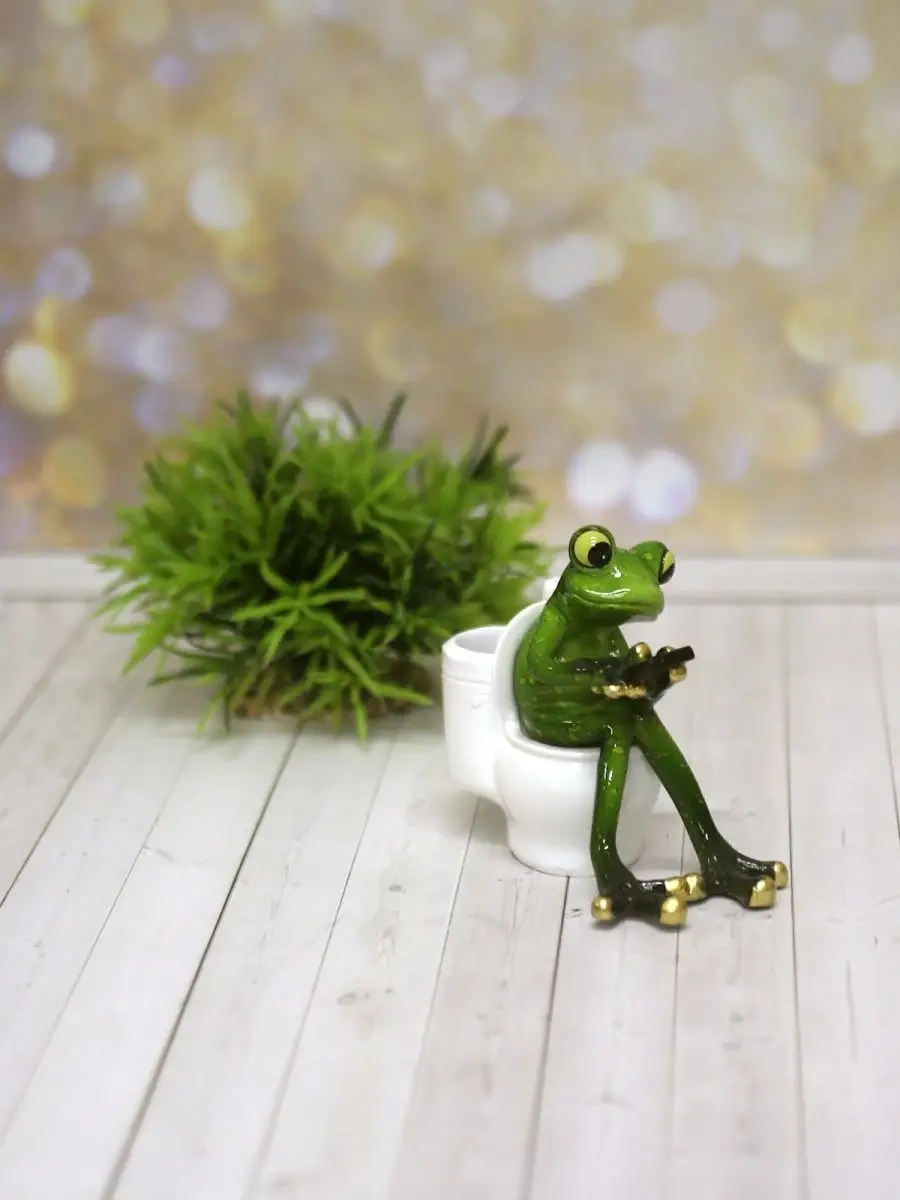 Podarok52 Kurbağa Figürlü, İç Dekor Süveniri 139658654