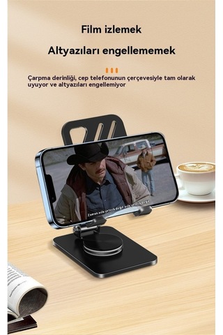 Pazly Karbonçelik Öner Cep Telefonu Tutucu Siyah 1 Adet - Araç İçin 1 Adet