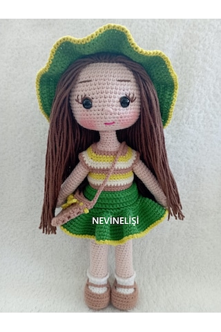 Amigurumi Su Bebek Çok Renkli