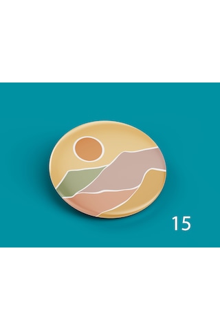 58 Mm Buton Rozet İğneli Çanta Kıyafet Rozeti Günbatımı Manzarası Çok Renkli 58 Mm Buton Rozet İğneli Çanta Kıyafet Rozeti Günbatımı Manzarası Çok Renkli