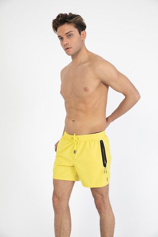 Miami Beach Erkek Deniz Şortu Mb-2201 Sarı