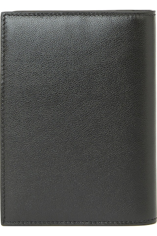 Dolce & Gabbana Dolce&gabbana Black Calfskin Passport Holder Siyah