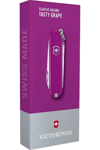 Classic Tasty Grape Mor Kamp Çakı - Victorinox - 0.6223.52g Çok Renkli
