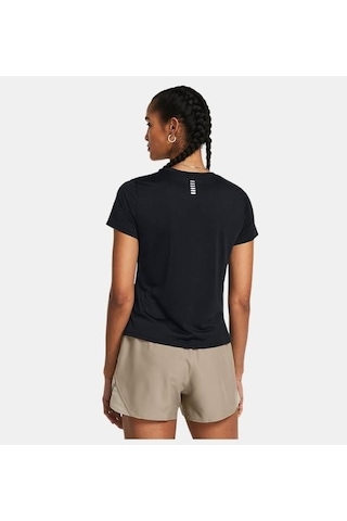 Under Armour Ua Launch Shortsleeve Kadın T-shirt-30112 Siyah