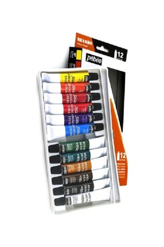 Pepeo Guaj Boya 12 Renk 12 Ml 1 Paket Guaj Boya Seti 12 Li Ahşap Tuval Taş Ağaç Boyamalar İçin İdea Boyama Seti Çok Renkli