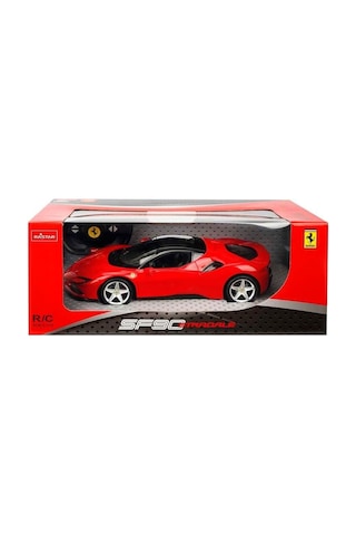 97300 1:14 Ferrari Sf90 Stradale Işıklı Uzaktan Kumandalı Araba 34 Cm -sunman Çok Renkli