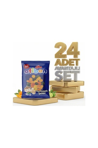 Afia Afibon Yumuşak Şeker 24x80 Gr