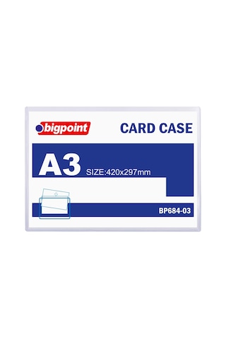 Bigpoint A3 Afiş Muhafaza Kabı X 10 Adet Diğer