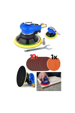 Stilmax Blue150h Havalı Orbital Polisaj Makinesi