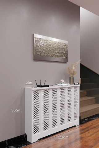 Gordion Model, Beyaz Renk, 116 Cm Petek Kaplama, Dresuar Beyaz