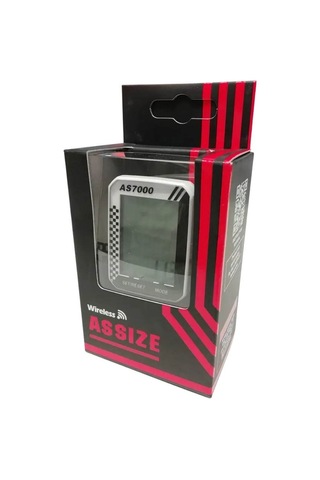 Assıze Assize As-7000 Kablosuz Dijital Unisex Siyah Bisiklet Aksesuar 024 Siyah