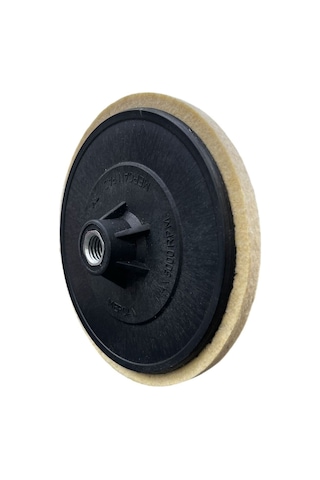 Polisaj Keçe Flex Disk 150 Mm Vidalı