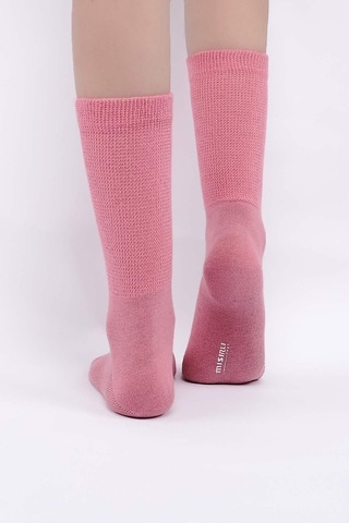 Mısırlı Kadın %10 Gümüş Madeni İçerikli Pembe Soket Çorap M 78000 P Pembe