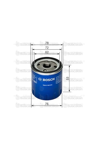 Renault Megane 2 1.6 16V Bosch Yağ Filtresi 2003-2009 N11.17211