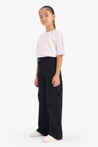 Defacto Kız Çocuk Flare Fit Gabardin Pantolon G4227a825wnbk21 Siyah-bk21