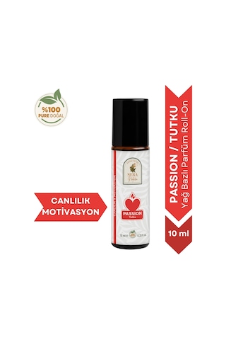 Passion Tutku Yağ Bazlı Parfüm Roll-on 10 Ml Çiçek - Meyve
