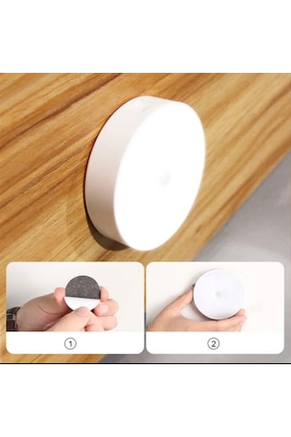 4 Adet Hareket Sensörlü Gün Işığı 6 Led Mıknatıslı Usb Şarjlı