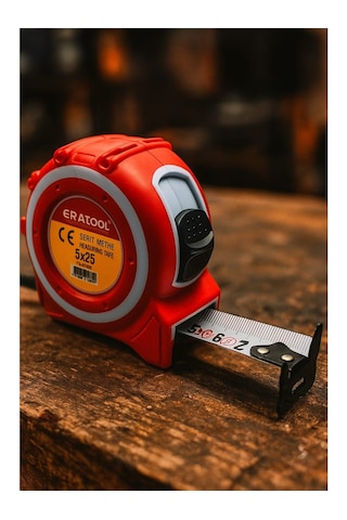 Eratool Çift Taraflı Şerit Metre 5x25 5 M