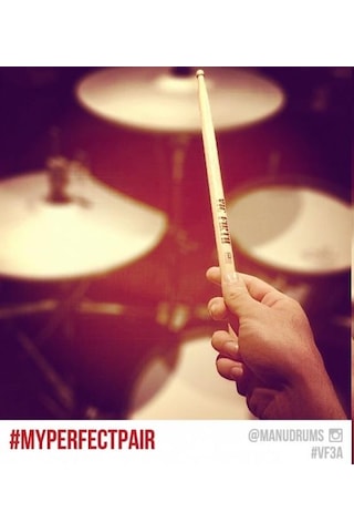 Vic Firth 3a American Classic 3a Baget Kalın Ve Kısa - Güçlü Atak - Ahşap Uç