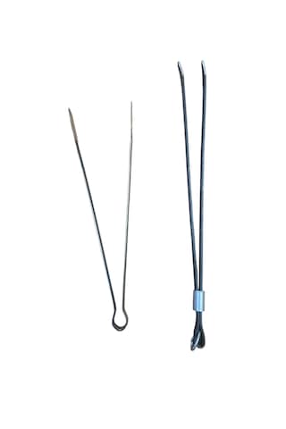 Mobilreyon Mangal Barbekü Maşa Seti,köz Maşası 40cm,barbekü 30 Cm
