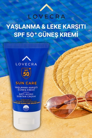Güneş Kremi Spf 50+ Yüksek Uva/uvb Koruma Yağsız Ve Leke Karşıtı Vücut Kremi 50ml