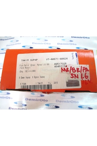 46517325-46462159 Subap Takımı 1,6 16.V.Marea-Albea-Doblo SUPSAN