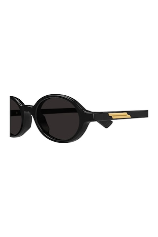 Bottega Veneta 1388s 001 47 Unisex Güneş Gözlüğü Siyah