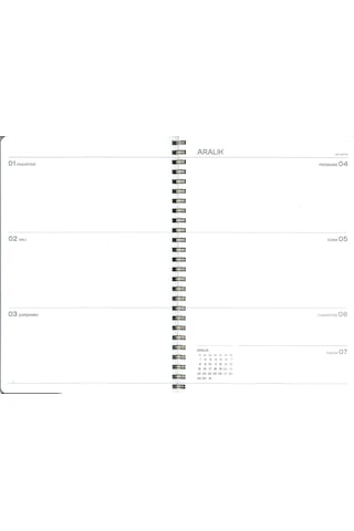 Keskin Color 2026 Spiralli Akademik Ajanda Kalp 16x23 Çok Renkli