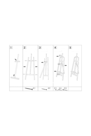 Naturel Şovale 172 Cm Kayın Ağacı Demonte