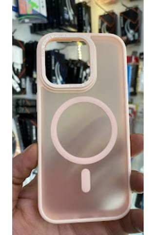 Apple iPhone Uyumlu 16 Pro Kamera Korumalı Mat Magsafe Wireless Şarj Destekli Renkli 45688