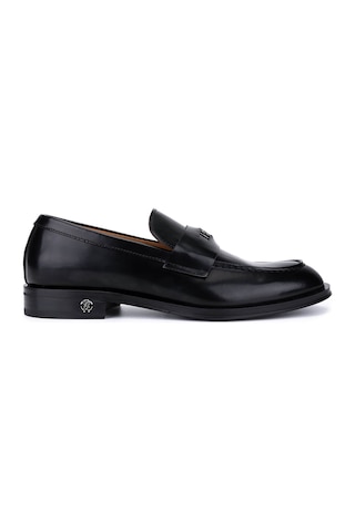 Roberto Cavalli Erkek Hakiki Deri Siyah Loafer Ayakkabı 780 29742 Erk Ayk Sk25-26 Nero Siyah