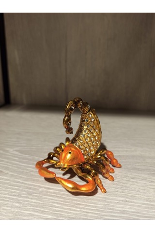 Swarovski Taşlı Akrep Mücevherlik / Dekoratif Biblo